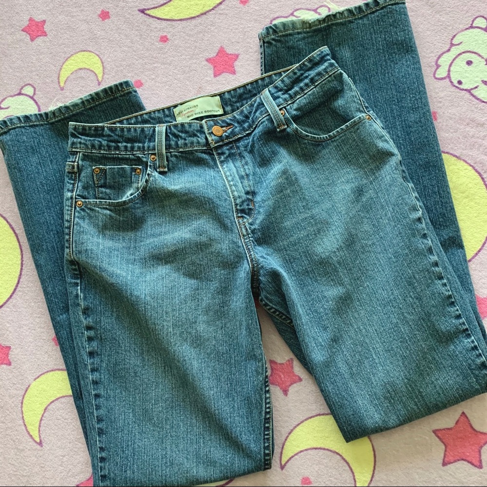 Levi Strauss Signature Mid Rise Bootcut Jeans